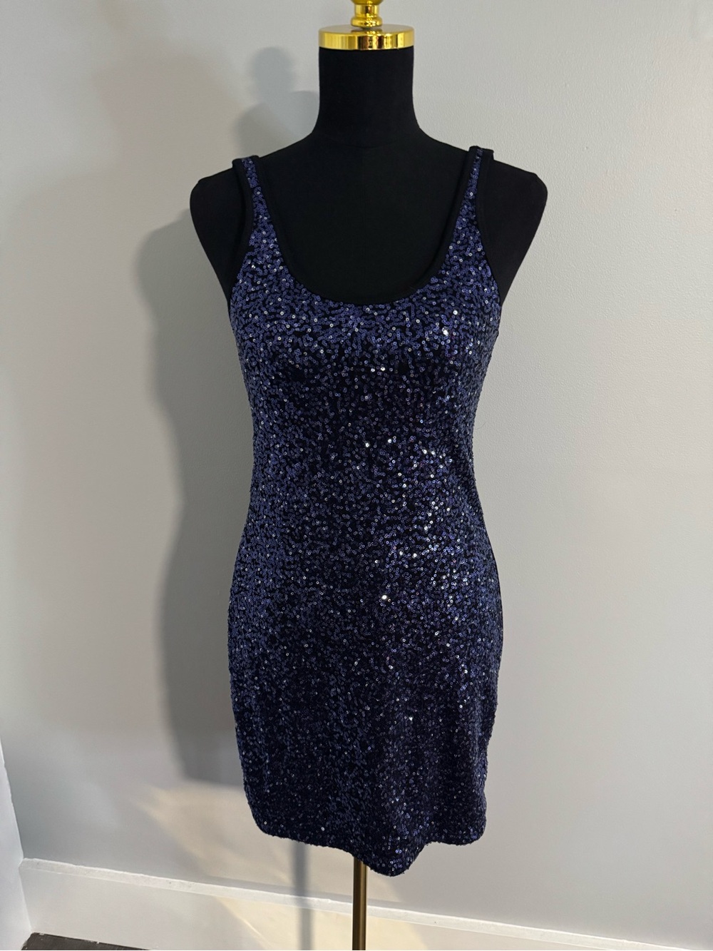 Express Sequin Body Con Dress Size Small